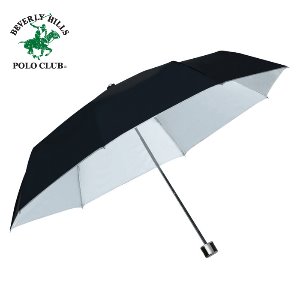 폴로 3단 폴리 실버 우산